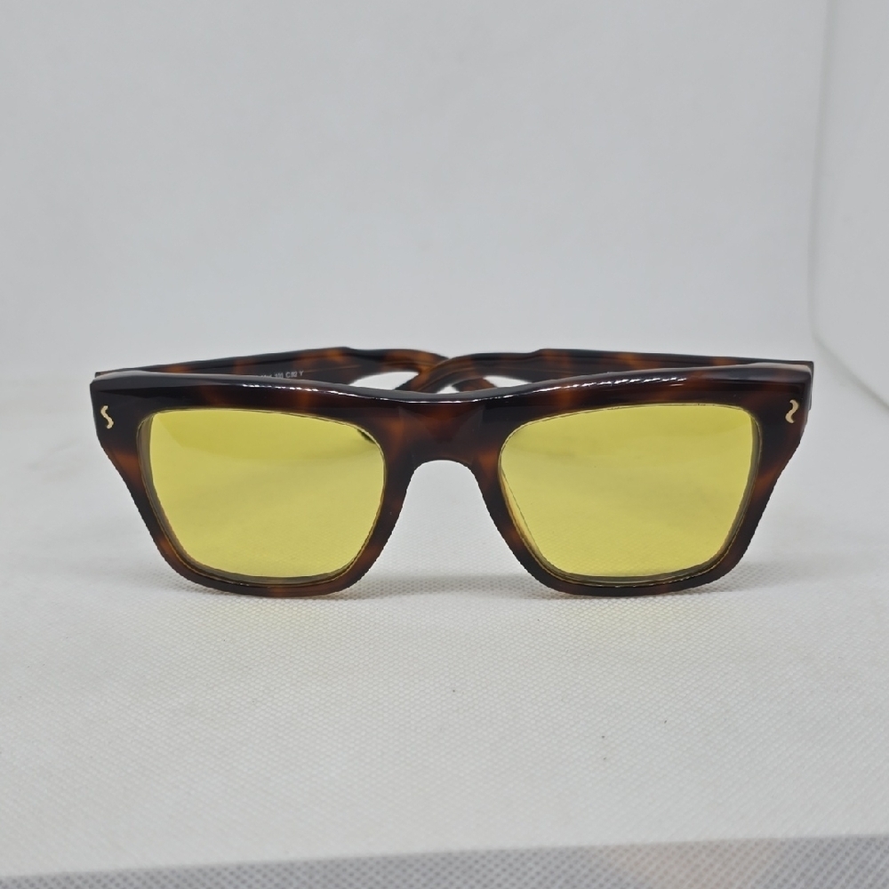 Tortoise Shell Sunglasses with Yellow Lenses